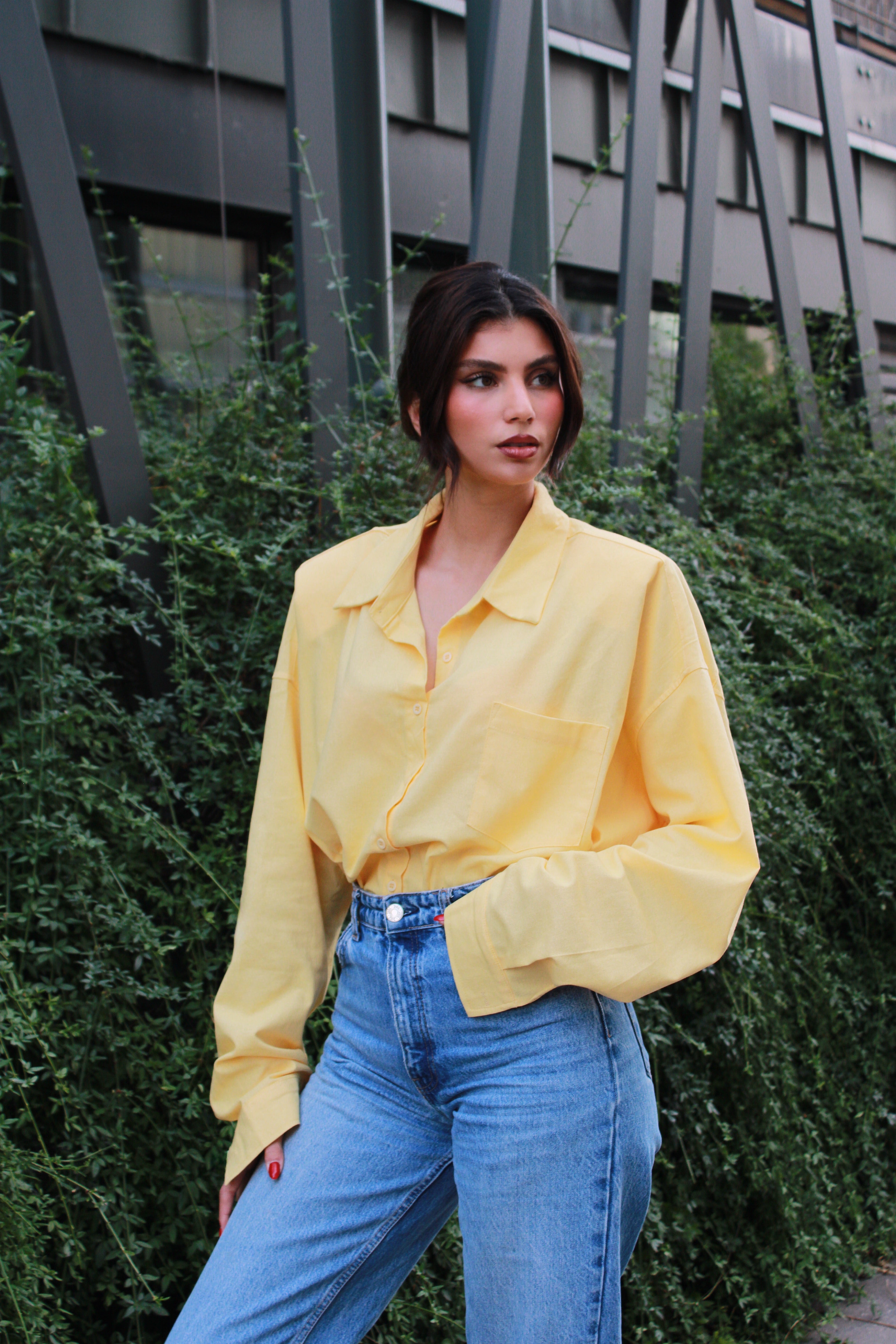 Chemise Clear Jaune
