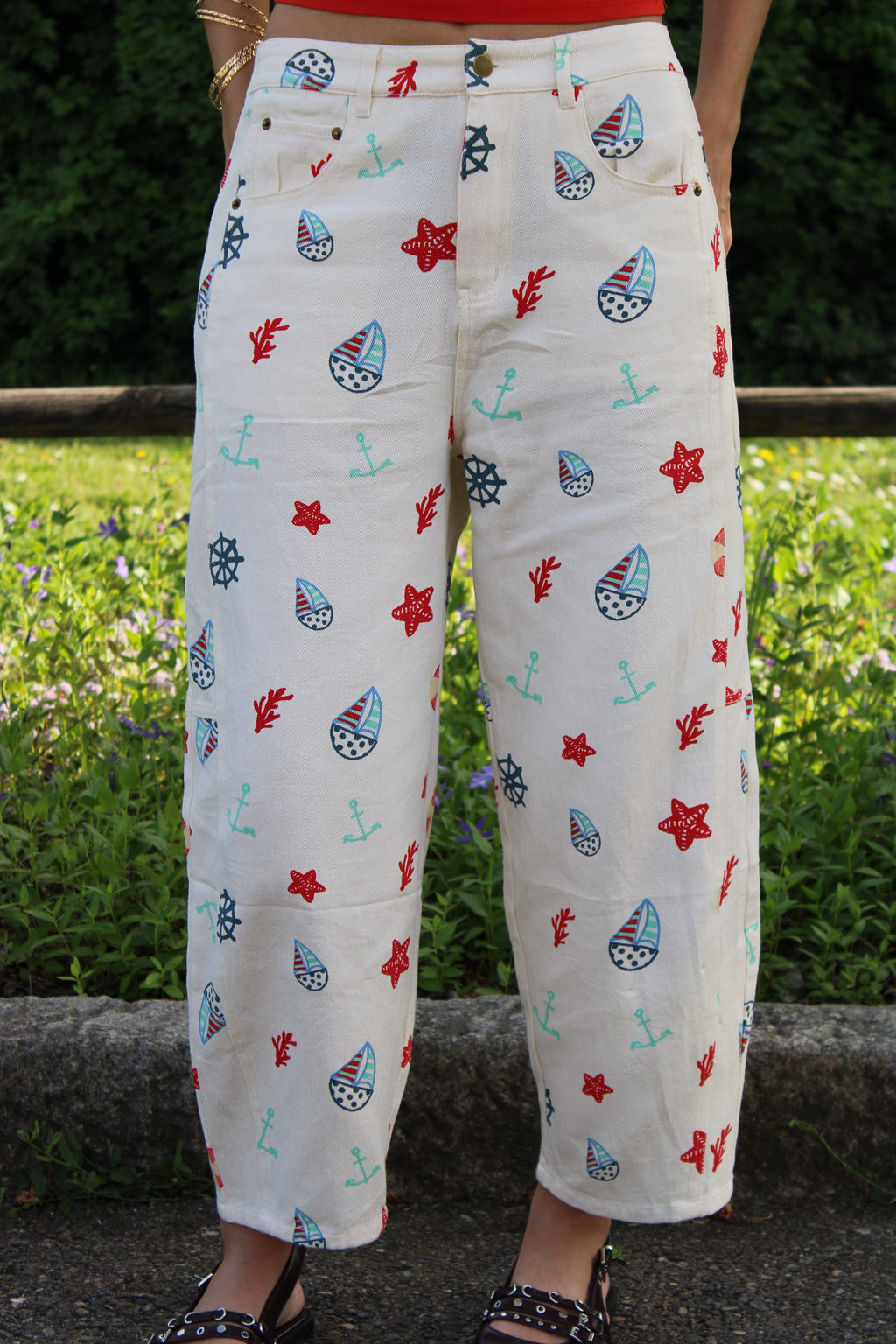 Pantalon imprimé
