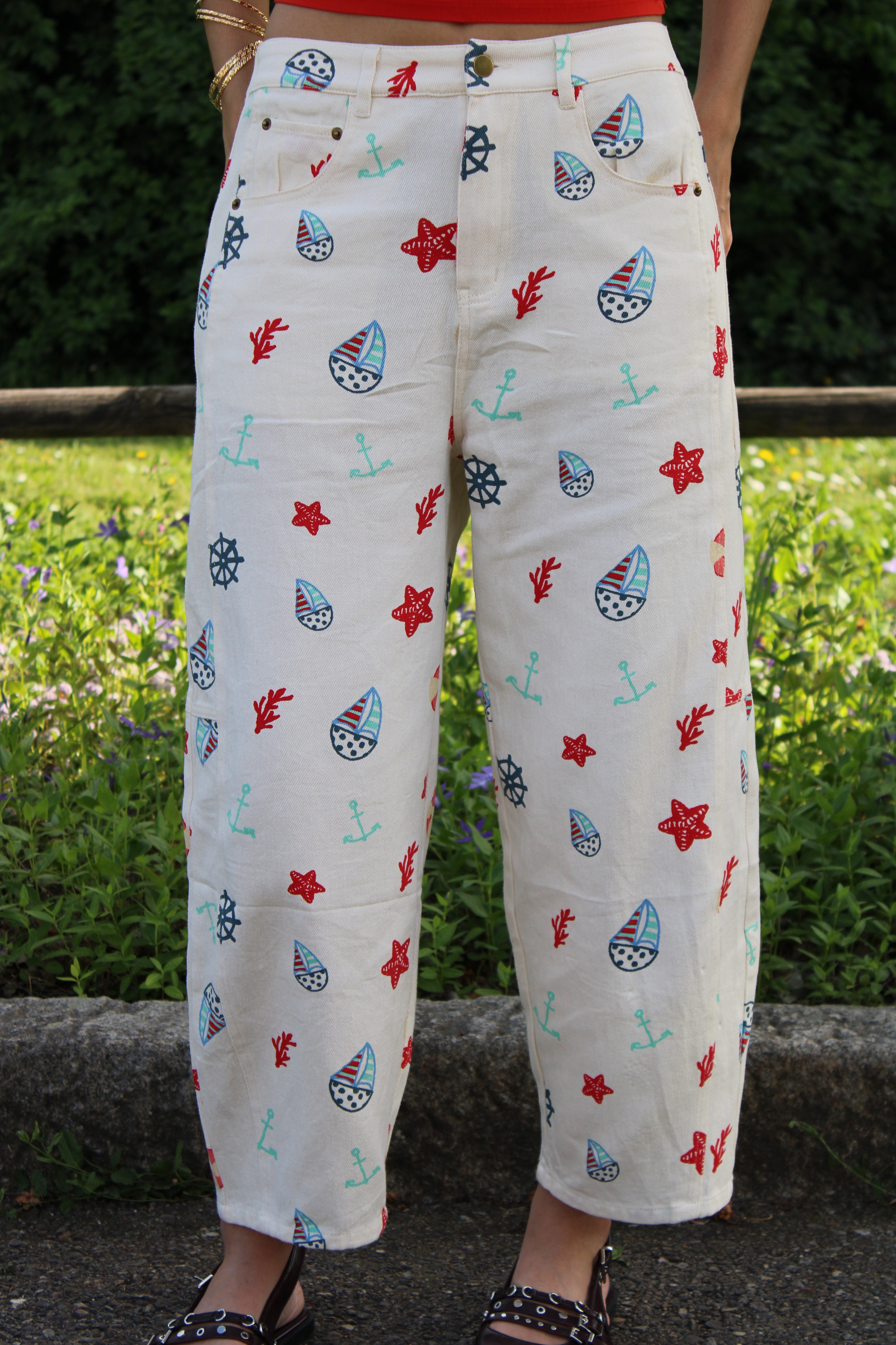 Pantalon imprimé