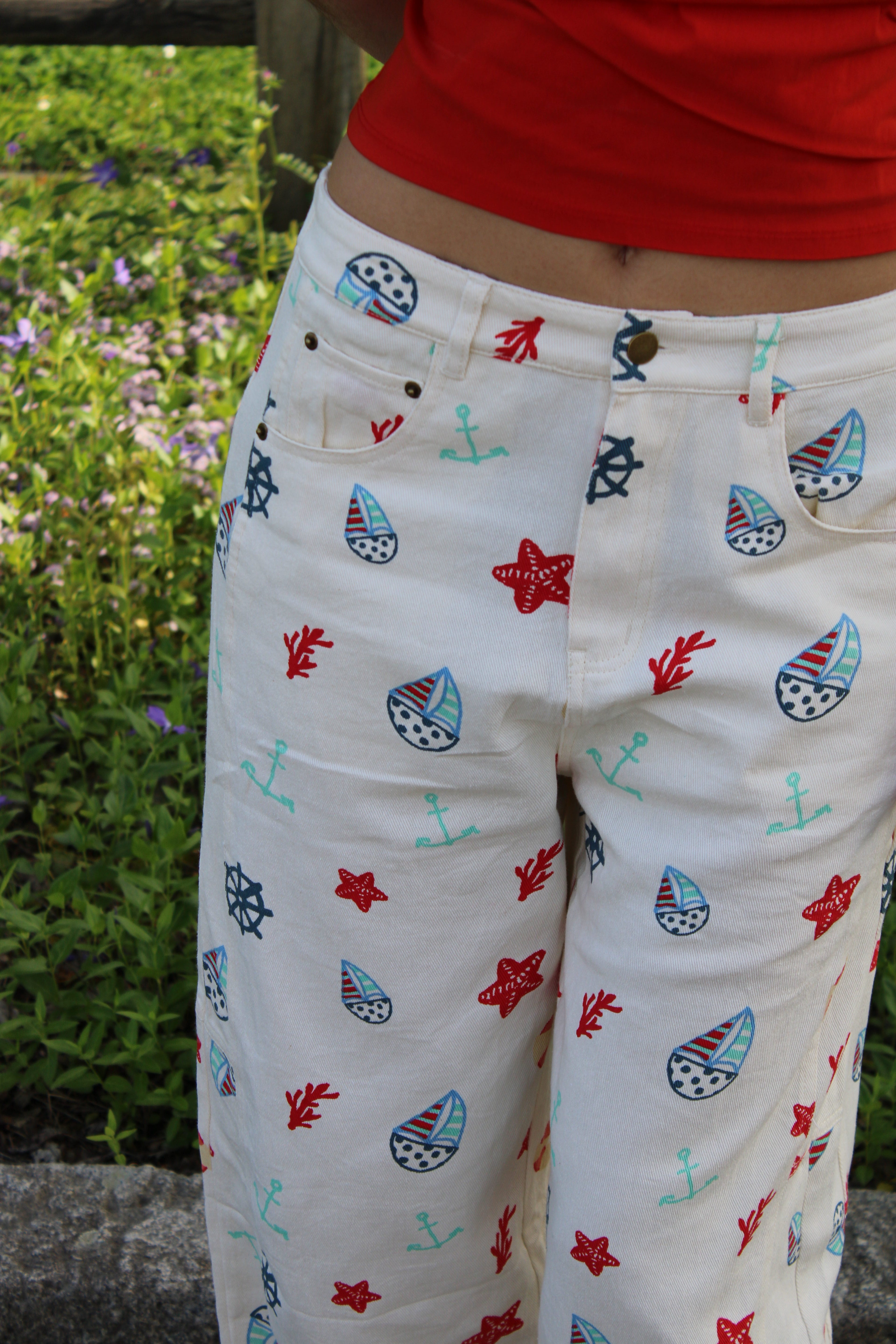 Pantalon imprimé