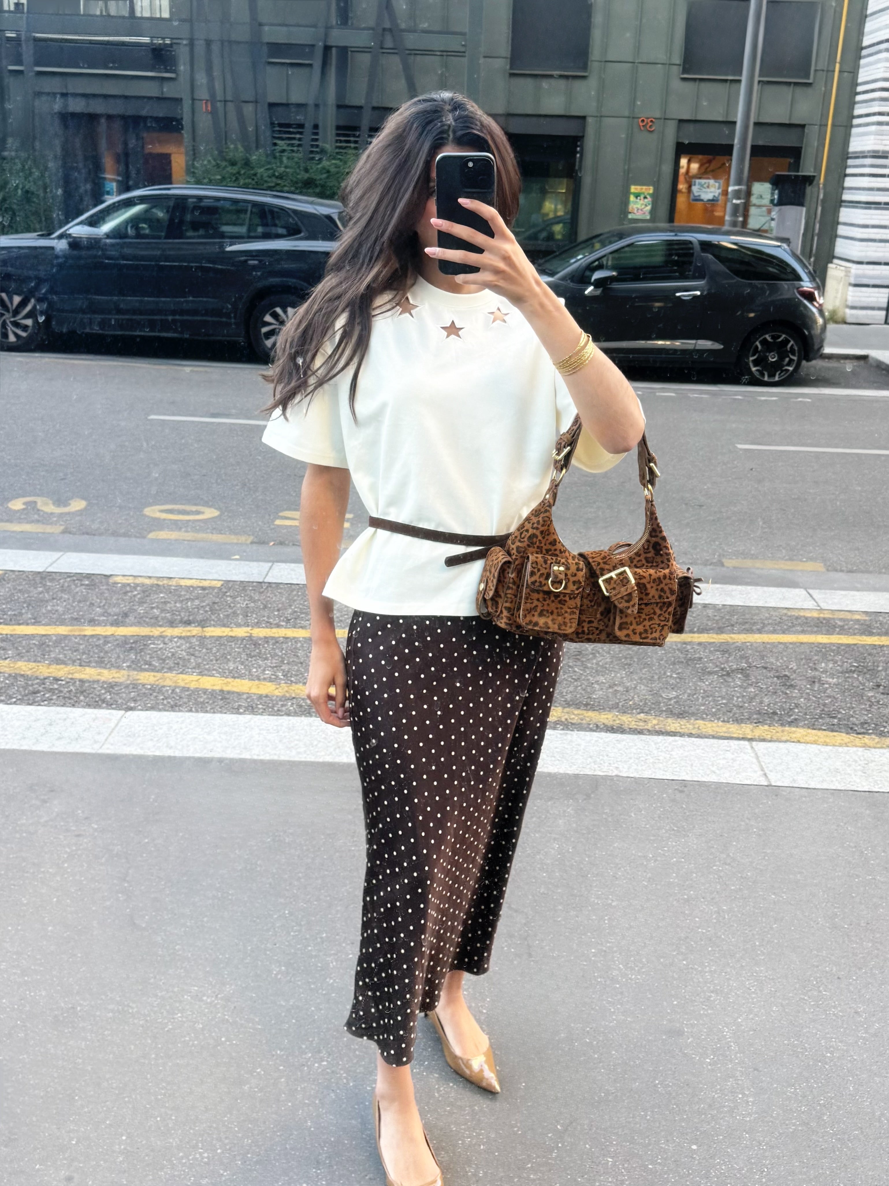 T-shirt à étoiles