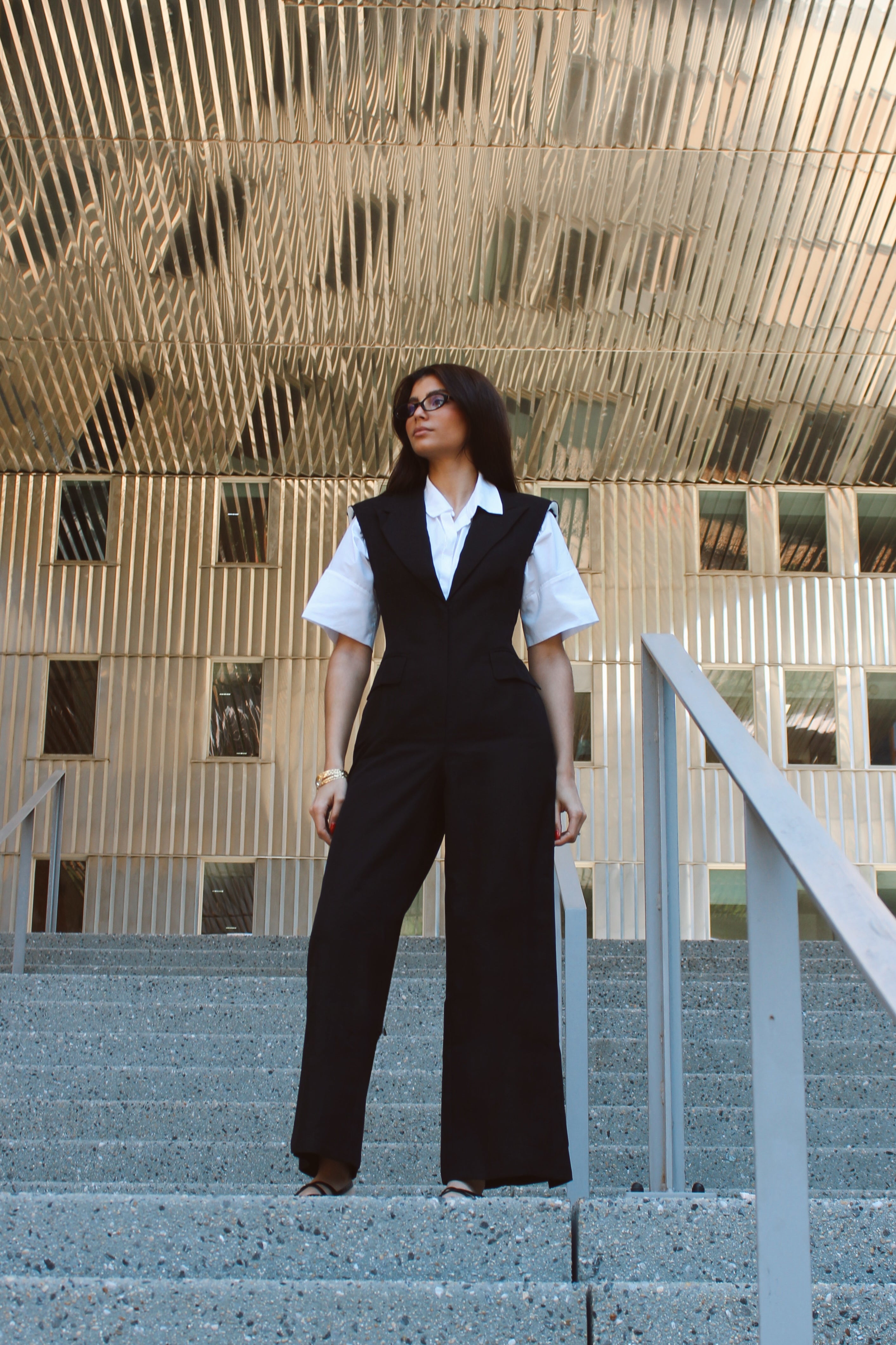 Combinaison Tailleur Noir