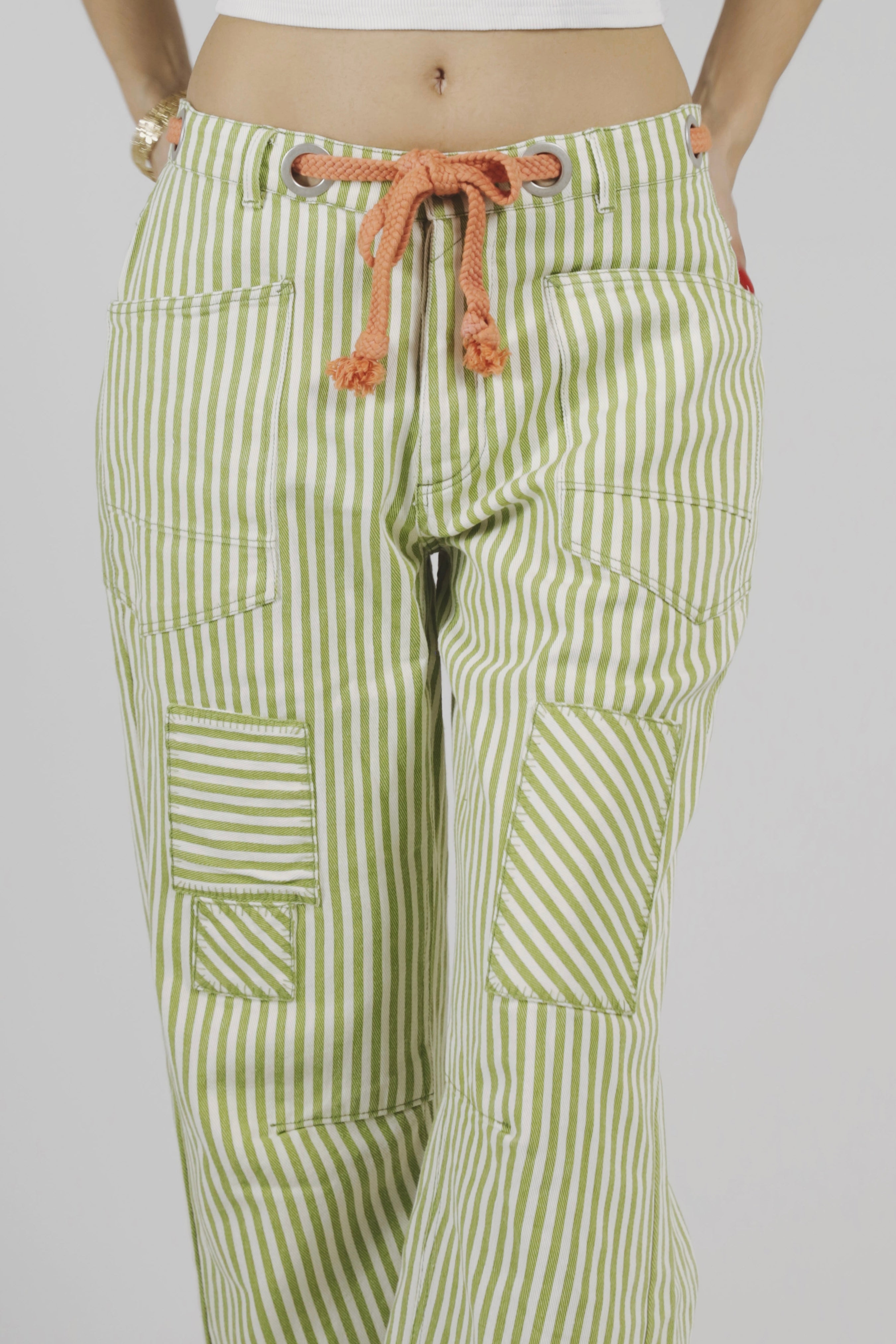 Pantalon à cordon en corde