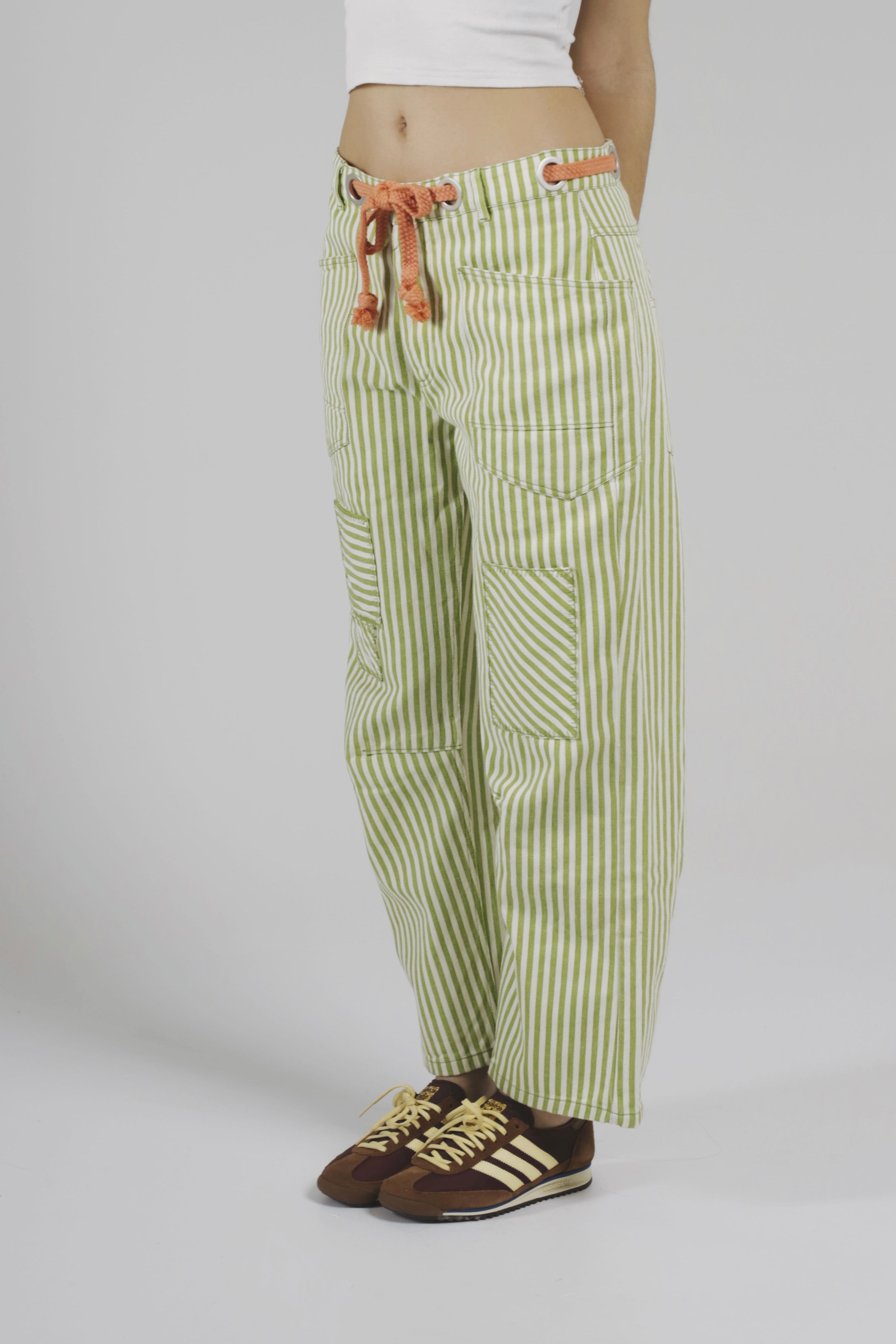 Pantalon à cordon en corde