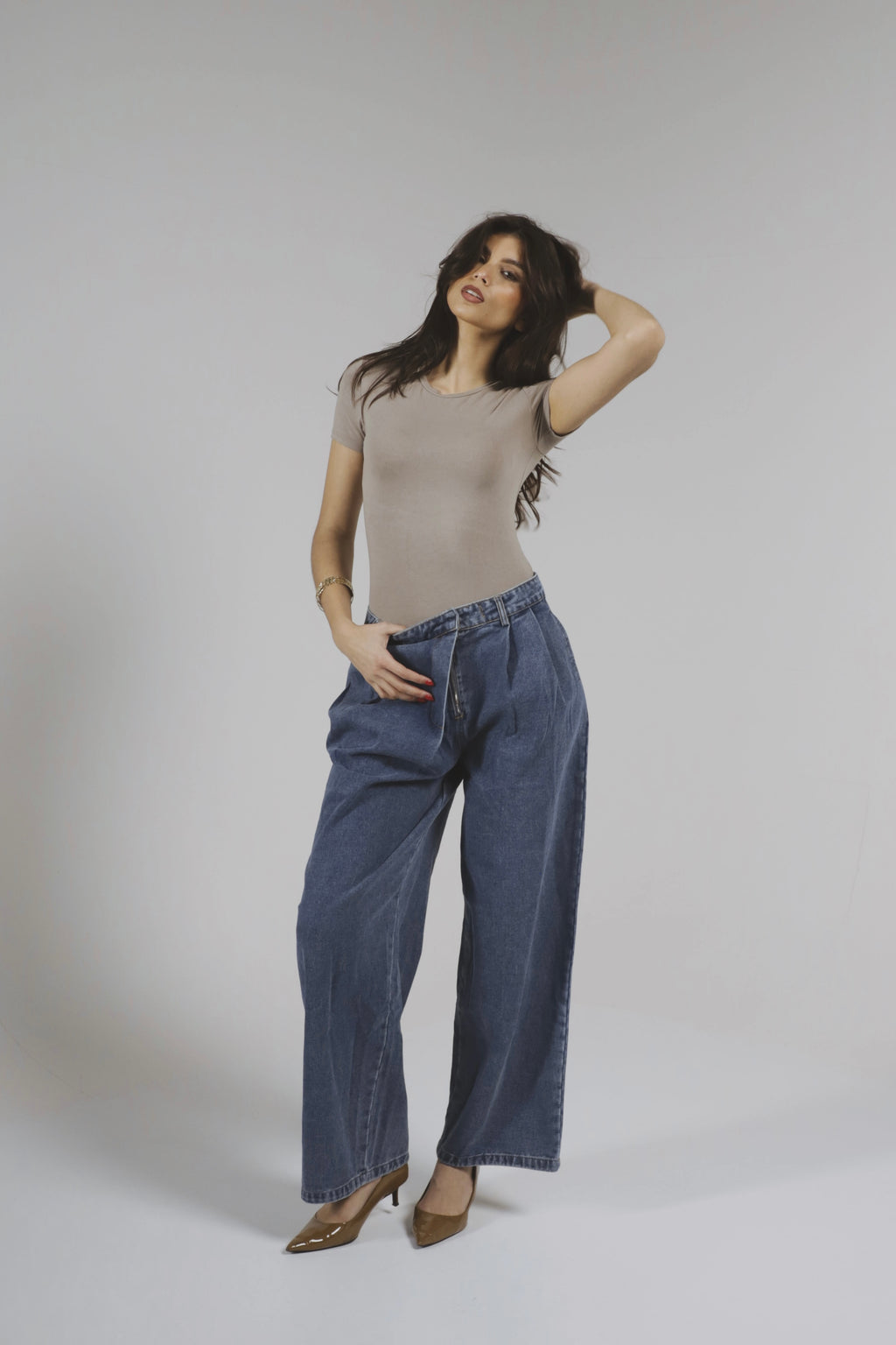 Jean Trapeze 100% coton