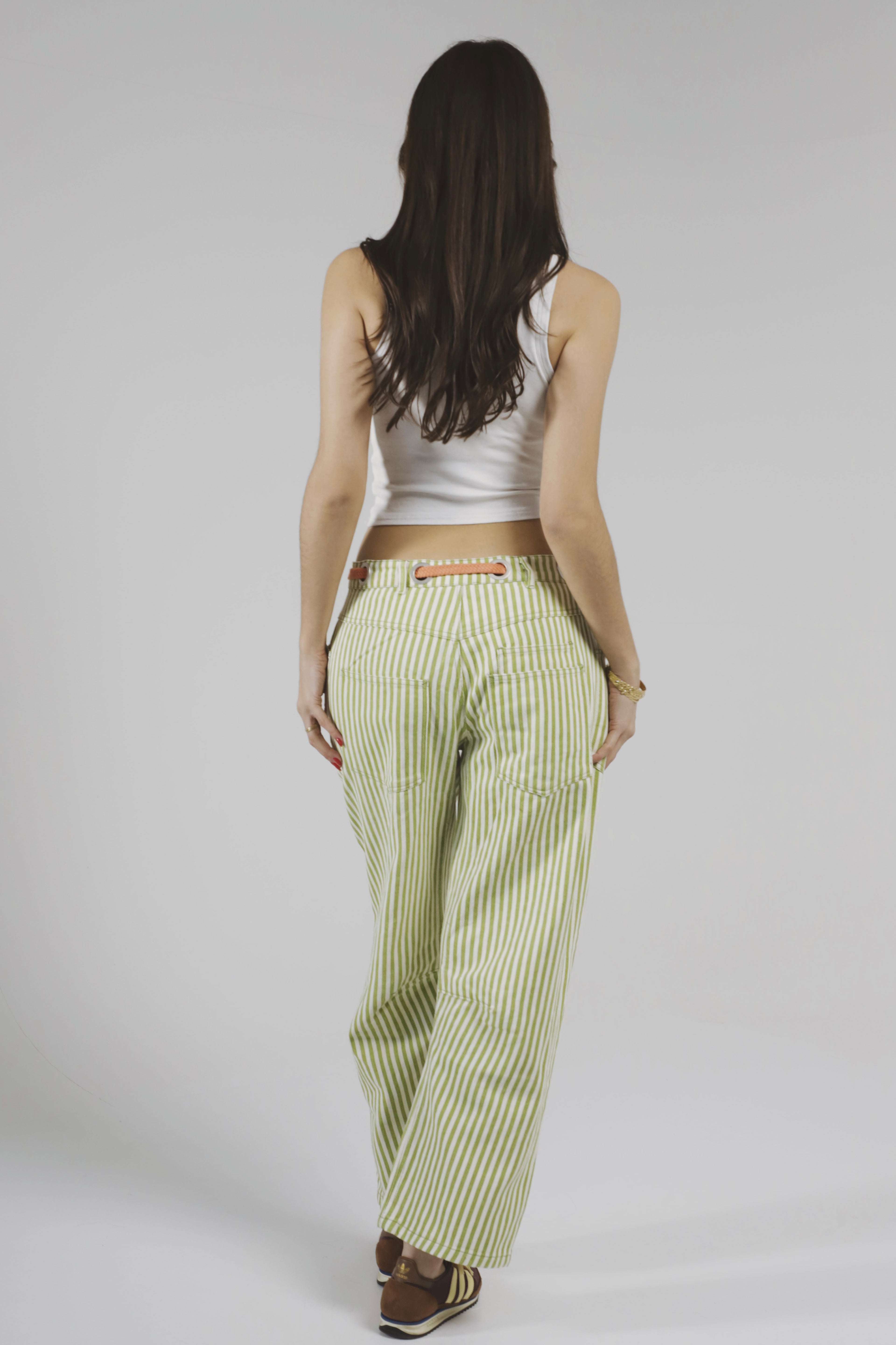Pantalon à cordon en corde
