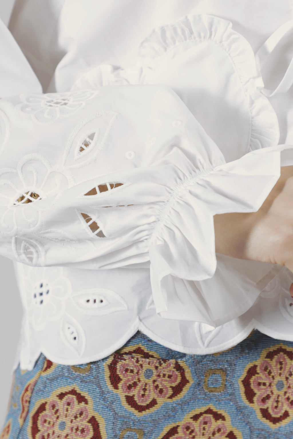 Blouse à cœurs 100% coton
