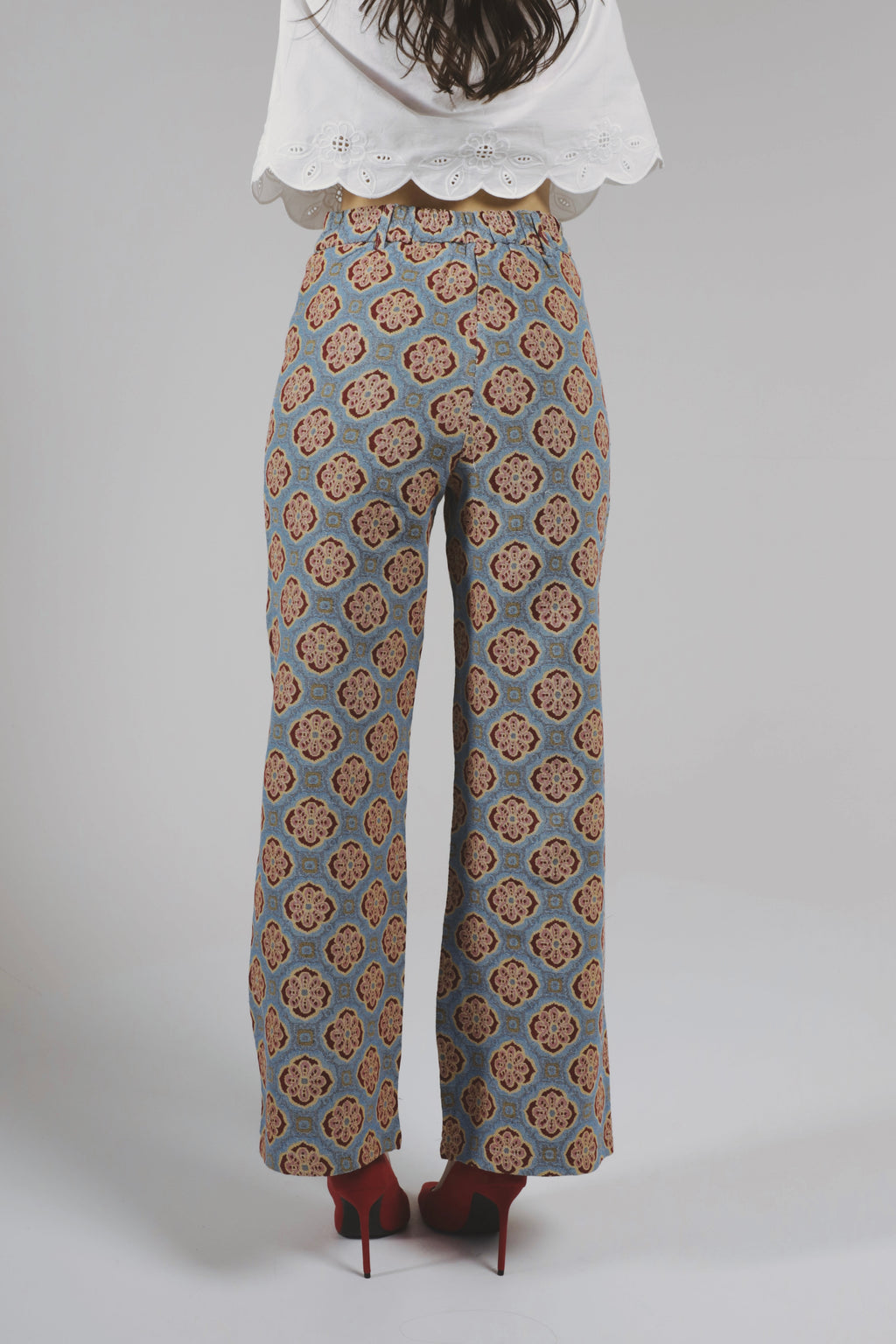Pantalon Jacquard