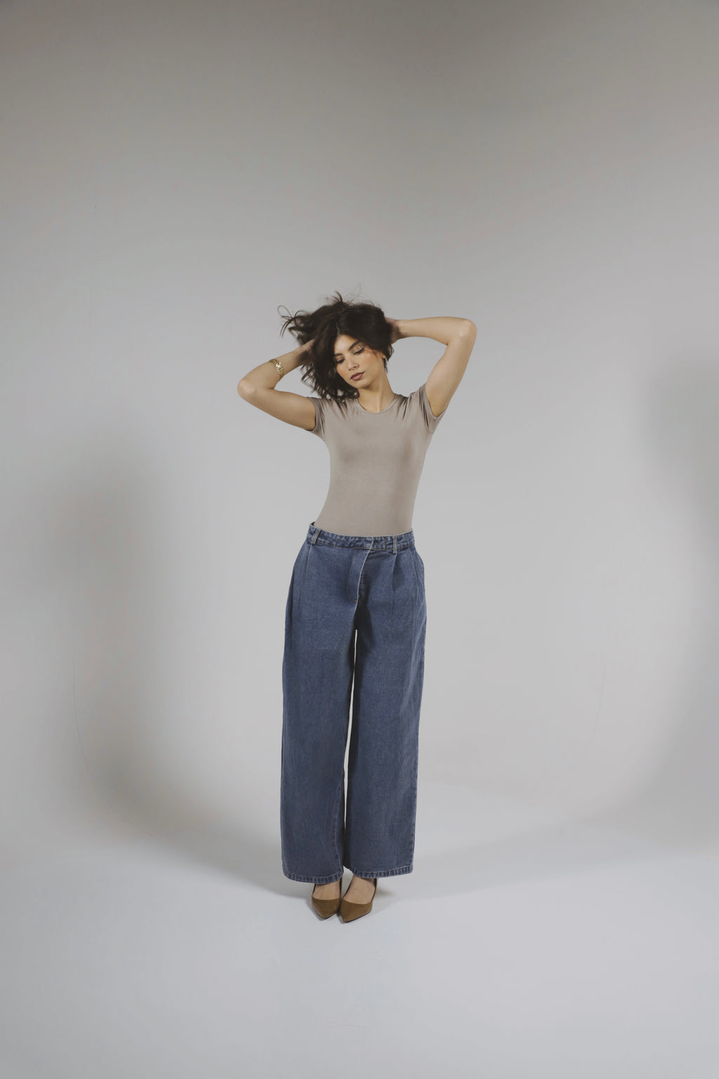 Jean Trapeze 100% coton